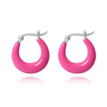 Pink Hoops