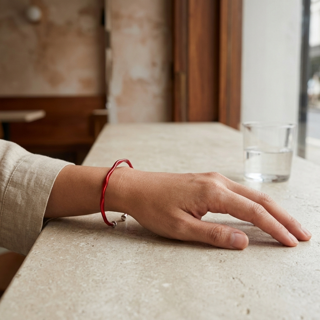 Red Quarter Bracelet