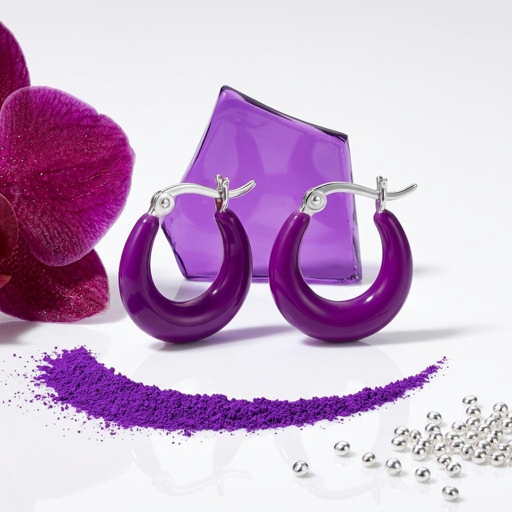 Purple Hoops