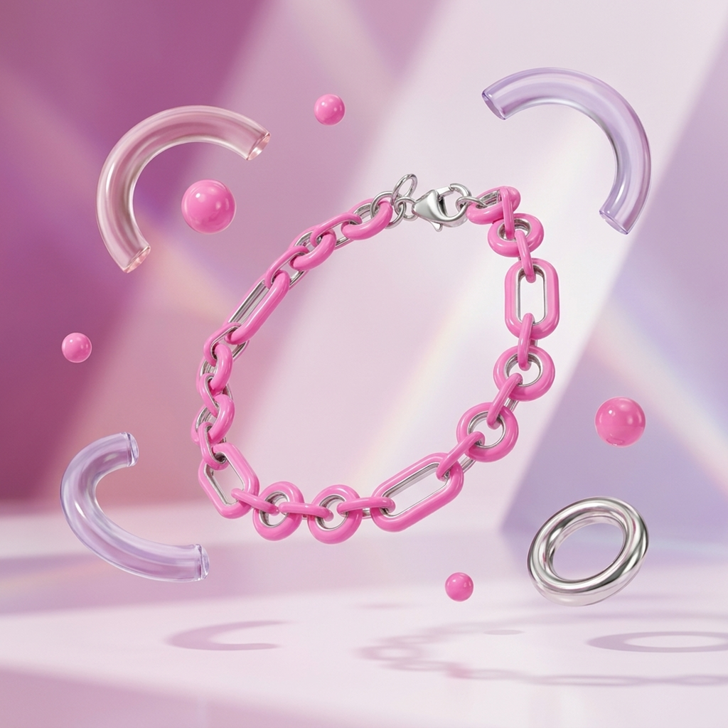 Pink Rogue Bracelet