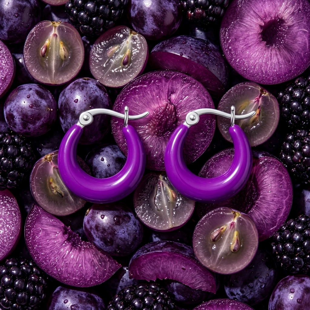Purple Hoops